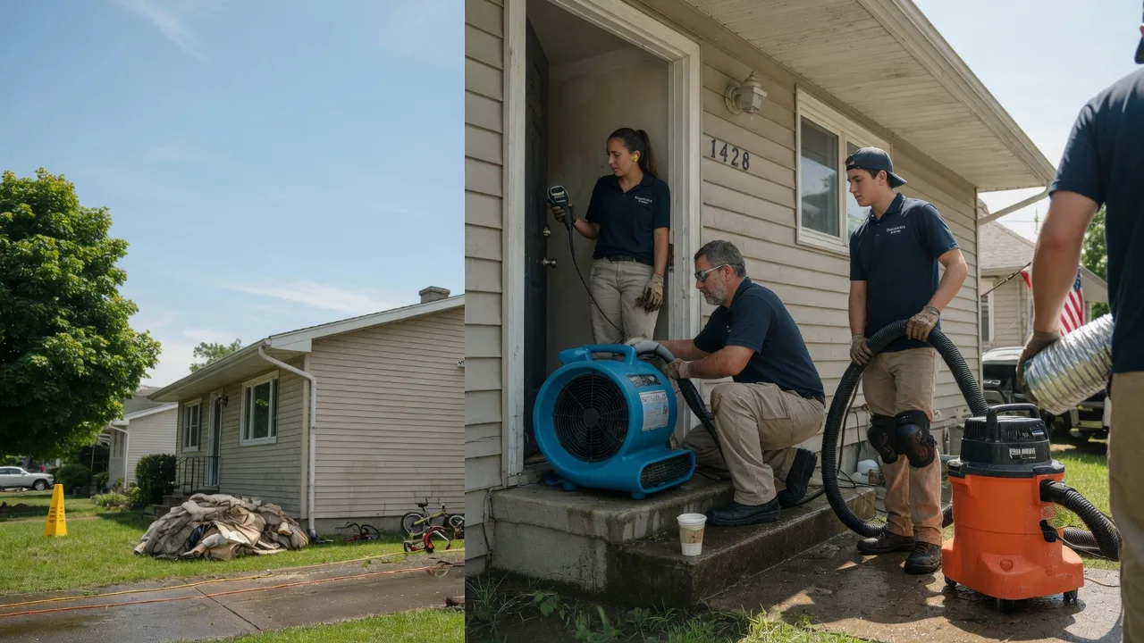 Water Damage Restoration in Waterproof, LA near me